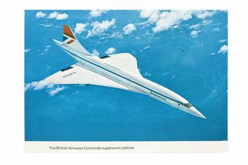 Concorde Postcard