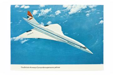 Concorde Postcard