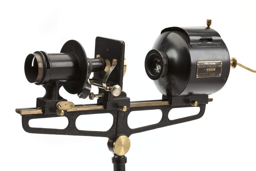 A Flatters & Garnett microprojector