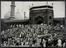 A photograph of Muslim refugees on the steps of the Jama Masjid