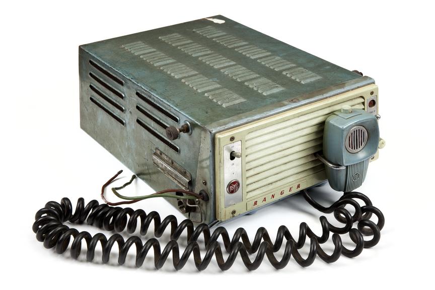 A "Ranger" radio receiver, manufactured by Pye Limited, c. 1955.