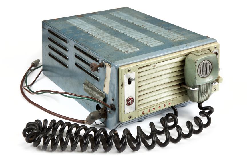 A "Ranger" radio receiver, manufactured by Pye Limited, c. 1955.