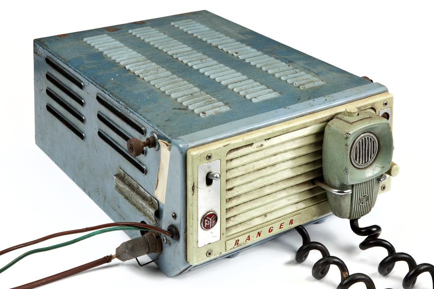 A "Ranger" radio receiver, manufactured by Pye Limited, c. 1955.