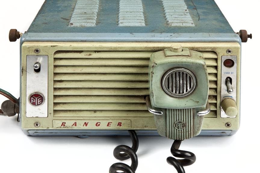 A "Ranger" radio receiver, manufactured by Pye Limited, c. 1955.