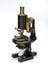 Zeiss "jug-handle" microscope stand and outfit (microscope)