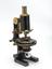 Zeiss "jug-handle" microscope stand and outfit (microscope)