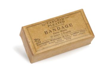 Bandage from 'Tabloid' first aid kit