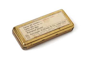 Pocket dispensary from 'Tabloid' first aid kit