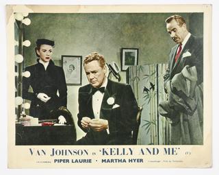 Lobby card for the film 'Kelly and Me'