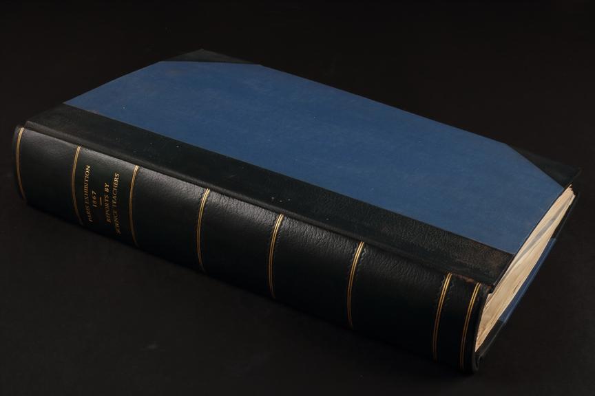 Volume of reports by British science teachers on the 1867 Paris