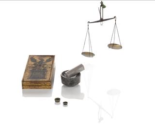 Mortar, from Genoese medicine chest