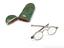 spectacles, silver framed with jointed side pieces, stamped TH