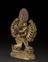 Gilt brass(?) statue of Vajrabhairava (Yamantaka)