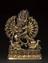 Brass buddhist statue of Vajrabhairava (Yamantaka), Tibetan