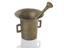 Tall mortar with flared rim and accompanying pestle