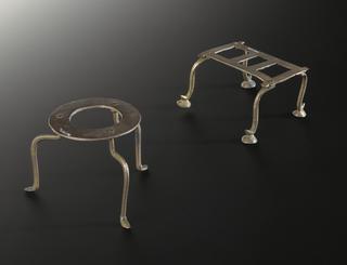 Rectangular stand and circular stand