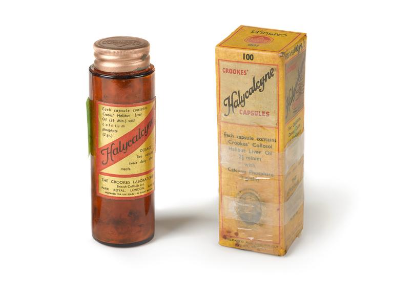 Bottles and box for Halycayne capsules
