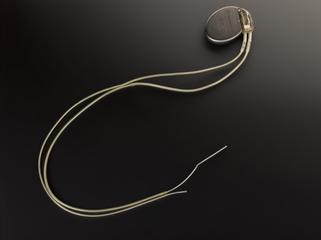 Explanted Relay dual chamber demand pacemaker