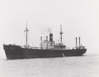 A photograph from a collection ships and busses, part of the Ian Allan Collection