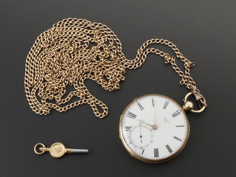 Gold chain for Lister's pocket watch