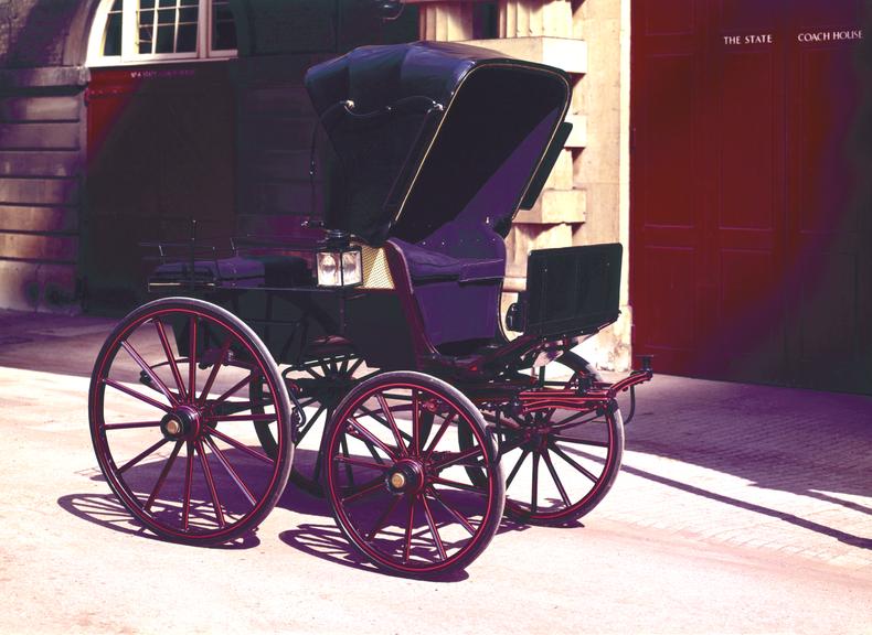 Phaeton carriage built by Barker and Co (carriage)