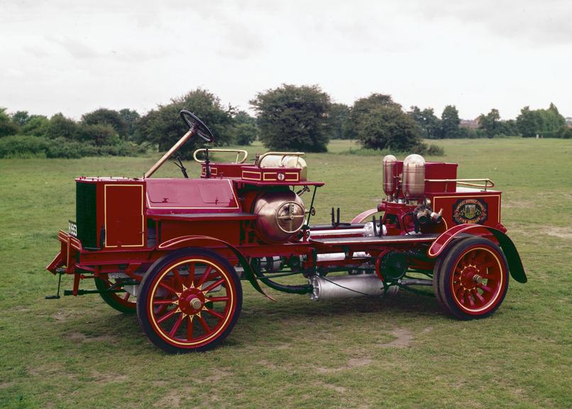 Motor fire engine with Hatfield pump made by Merryweather and Sons