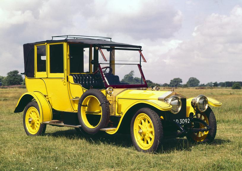 Rolls-Royce, yellow, 40-50 H.P