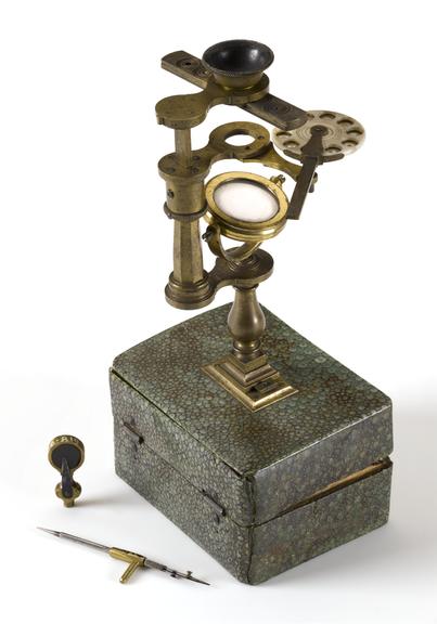 Pocket microscope by Jeremiah Sisson