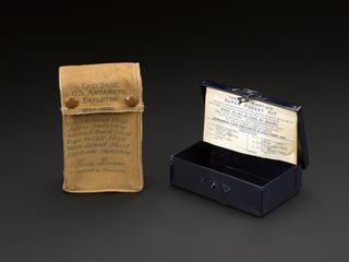 'Tabloid' first aid super pocket kit used on US Antarctic expedition