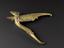 Brass betel nut cutters, zoomorphic, possibly from Borneo