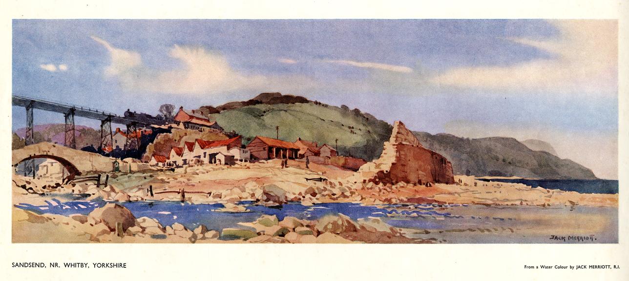 Carriage print, British Railways North Eastern Region, Sandsend