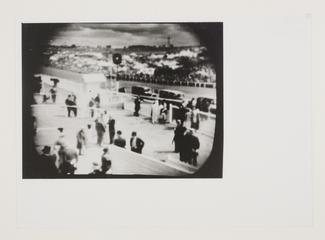 Photograph of the televised Derby at Epsom