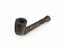 Wooden tobacco pipe, elbow type, resembles a briar