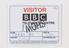 BBC Television Centre visitor pass, 3 December 2011.