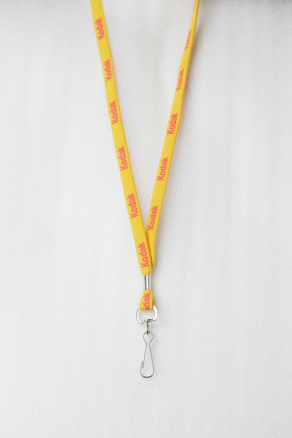 Kodak lanyard.