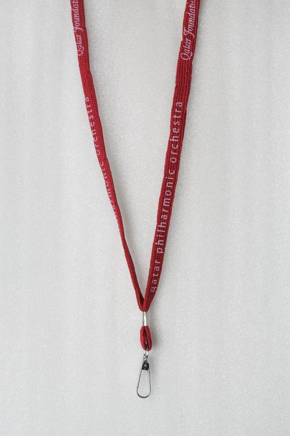 Lanyard for Qatar Philharmonic Orchestra.