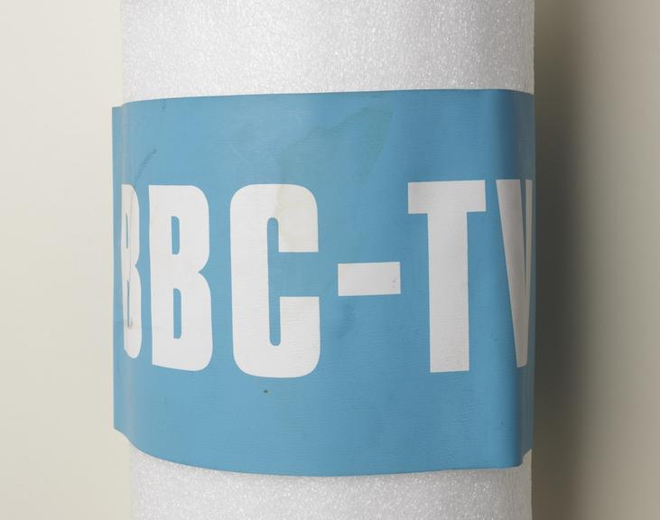 Media armband for BBC TV.