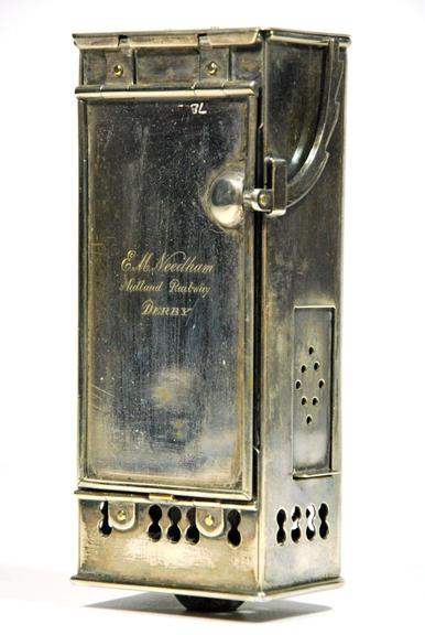 E M Needham, Midland Railway, Derby candle lamp