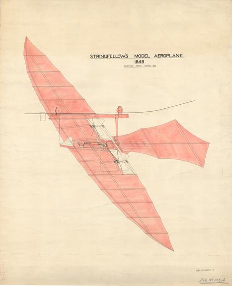 Stringfellow's Model Aeroplane 1848