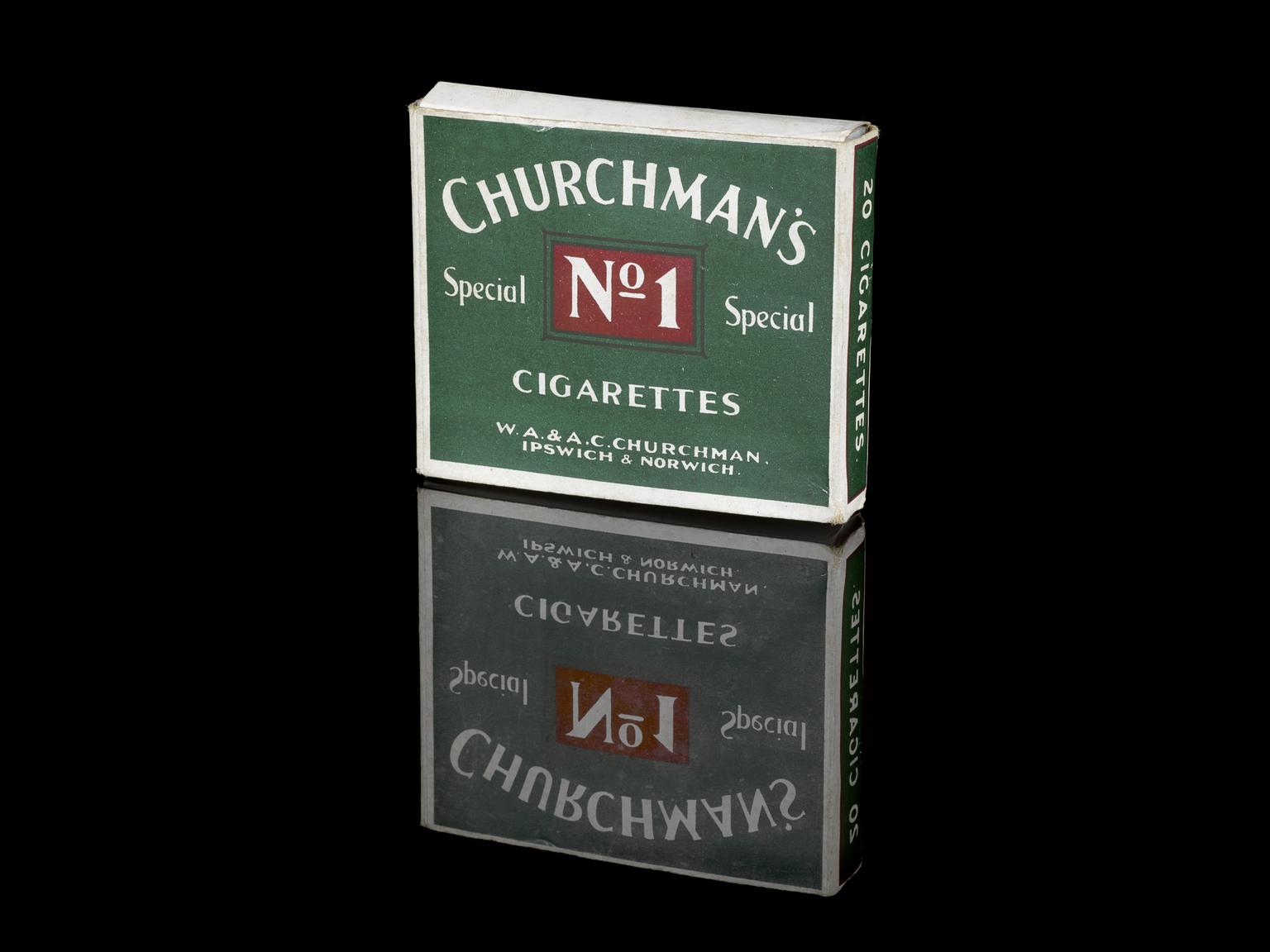 first pack of cigarettes ever made Selection of Cigarette Packets