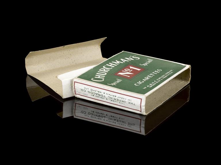 churchmans tenner cigarettes Packet of 20 'Churchman's No.1 Special' cigarettes manufactured by W A and  A C Churchman Limited