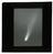 Glass slides of Halley's Comet and the sun