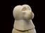 Limestone ape-headed canopic jar, Egyptian, 2000BC to 100AD