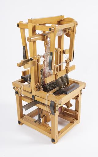 Bobbin-net demonstration machine