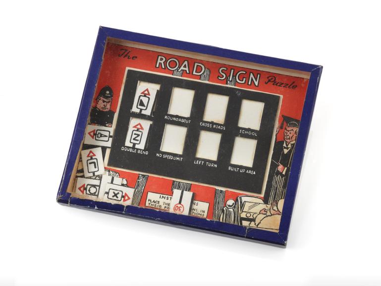 Road Sign Puzzle manufactured by R. Journet & Co | Science Museum Group ...