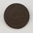 Bath token, bronze, diameter 31mm. milled edge