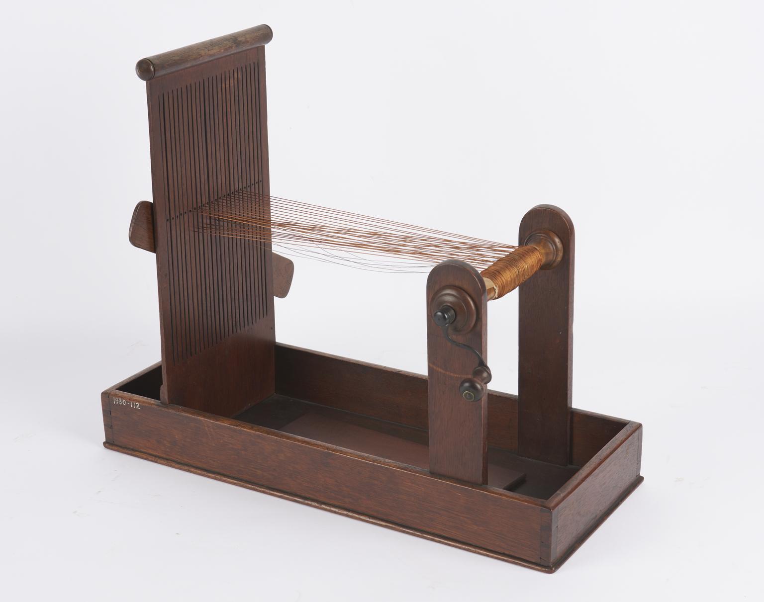 Early hand loom for braid making, 1850. | Science Museum Group Collection