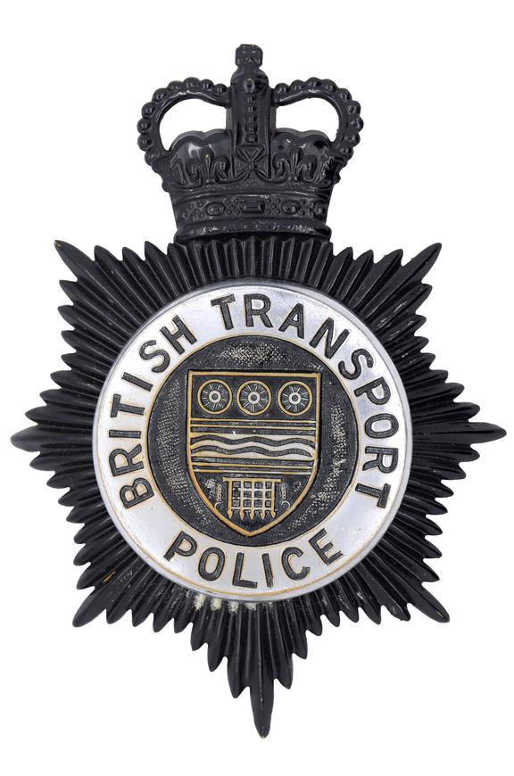 Helmet badge, British Transport Police