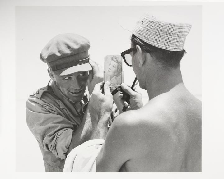 Peter O'Toole on location for 'Lawrence of Arabia', 1962