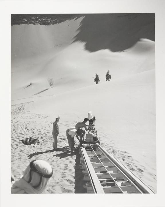 Location shooting for 'Lawrence of Arabia', 1962